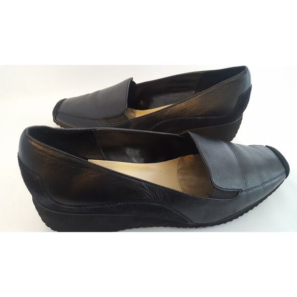 Bella Vita Shoes - Bella Vita Womens 11WW Wide Width Shoe BLACK LEATHER AND SUEDE